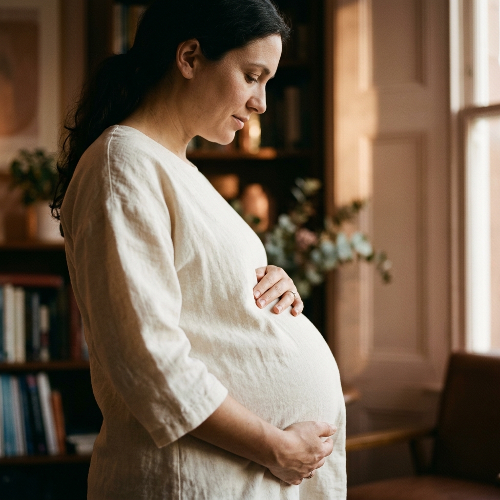 Pregnant woman — PRAMS tracks the outcomes of patients like her