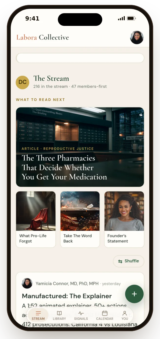 The Stream: Everything new in one place: essays, explainers and posts from the room.